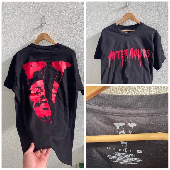 The Weeknd shirt kaws xo fear of god essentials Sp5der spider worldwide vlone - Picture 5 of 5